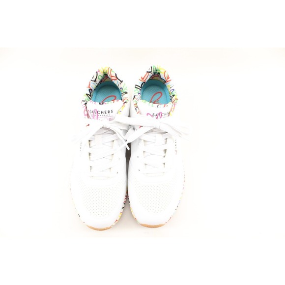 Skechers Street Uno Loving Love White/Multi Color Sneakers Shoes Womens SZ 10 US - Picture 4 of 8